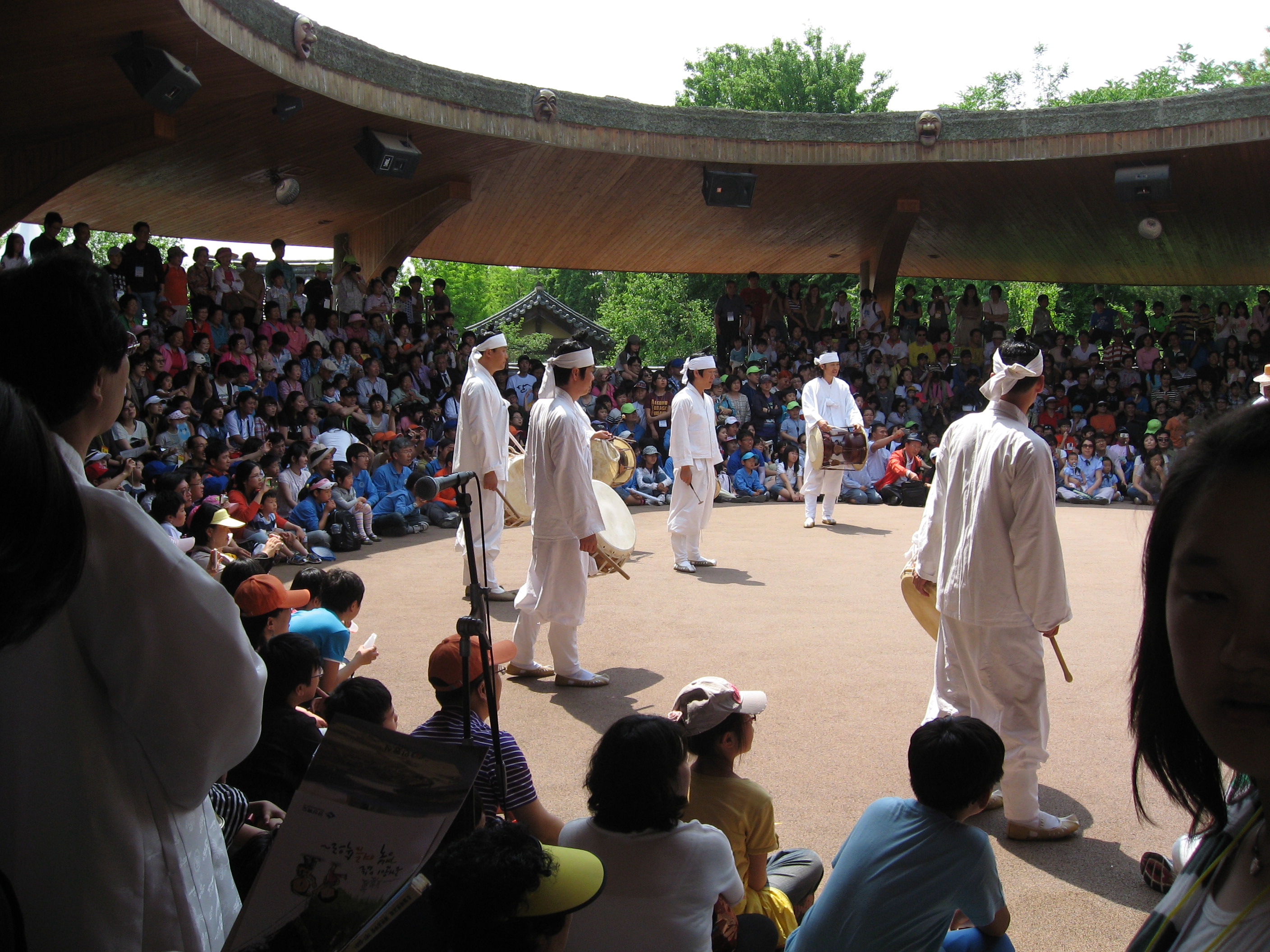 2012년 하회별신굿탈놀이 상설공연 안내